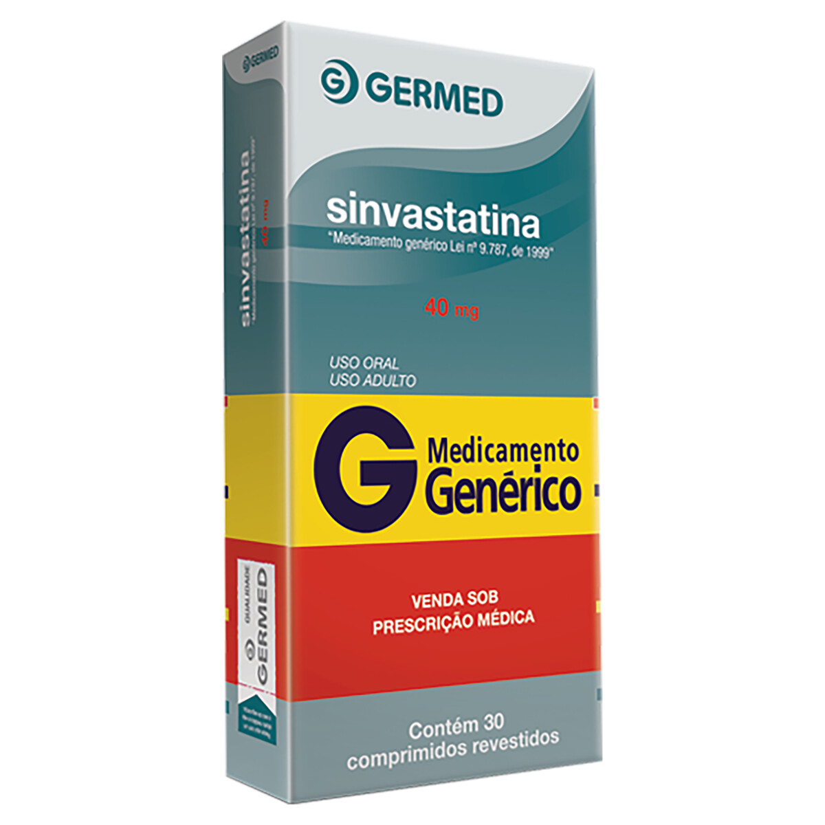 SINVASTATINA 40MG GERMED CAIXA 30 COMPRIMIDOS REVESTIDOS · ilergic ...