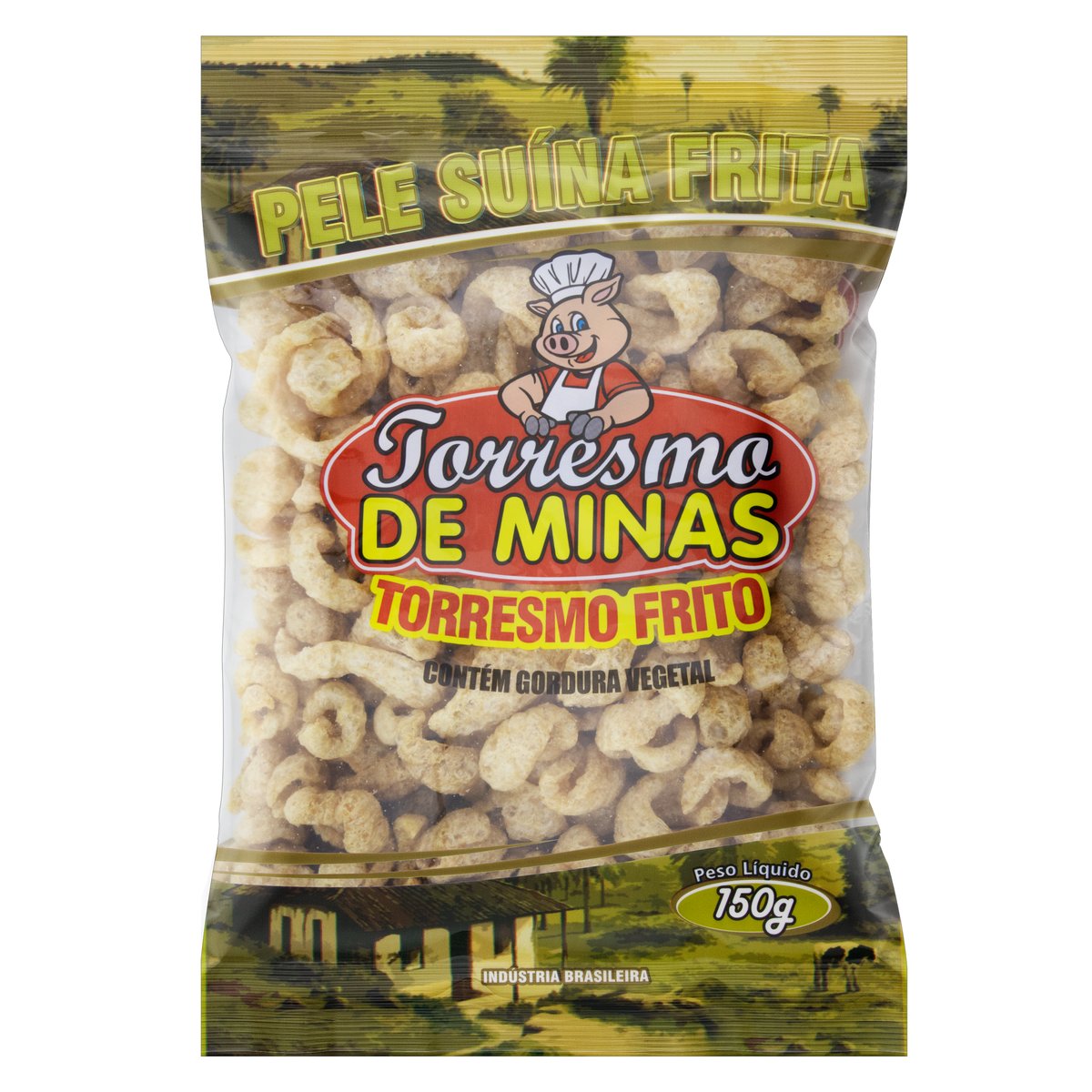 Torresmo Pacote TORRESMO FRITO TORRESMO DE MINAS PACOTE 150G · ilergic - Para você